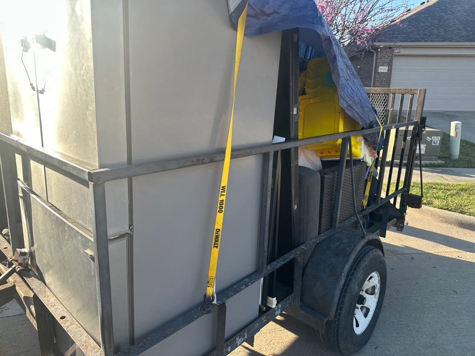 Heavy equipment hauling service by FE Logistics across Texas